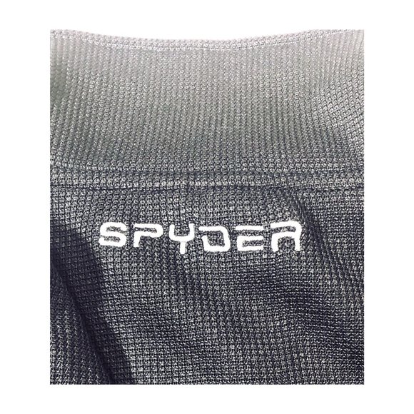 Spyder Mens Black Racer Full Zip Long Sleeve Knit Jacket Sz L NWT - Picture 9 of 11